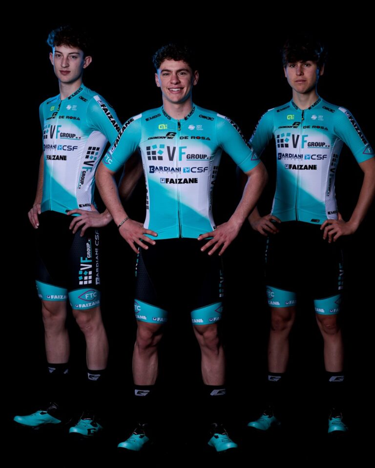 VF GROUP BARDIANI-CSF FAIZANÈ: PRESENTATA LA DIVISA 2025, FIRMATA ALE’ CYCLING.