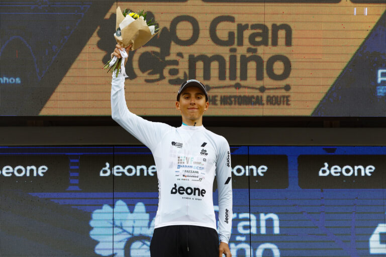 VF GROUP BARDIANI-CSF FAIZANÈ: O GRAN CAMIÑO, FILIPPO TURCONI YOUNG RIDERS’ CLASSIFICATION LEADER.