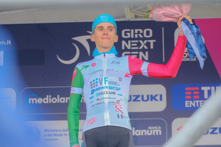 VF GROUP BARDIANI-CSF FAIZANÈ: FILIPPO TURCONI È IL MIGLIOR ITALIANO AL GIRO NEXT GEN.