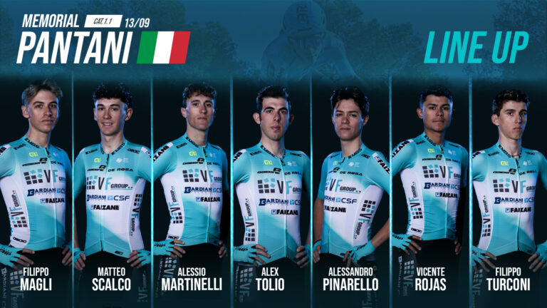 VF GROUP BARDIANI-CSF FAIZANÈ: MEMORIAL PANTANI E TROFEO MATTEOTTI, LE FORMAZIONI.