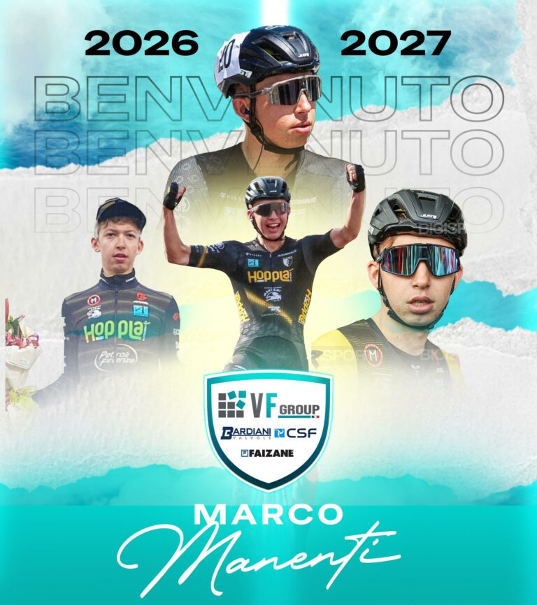 MARCO MANENTI È UN CORRIDORE DELLA VF GROUP BARDIANI-CSF FAIZANÈ.